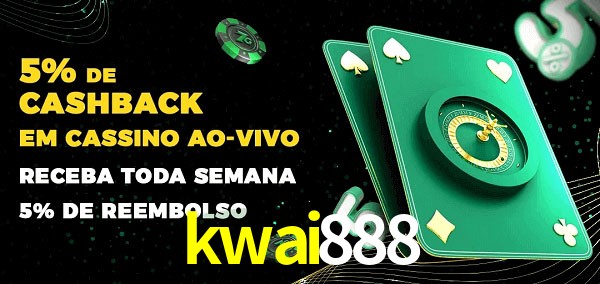 Promoções do cassino ao Vivo kwai888